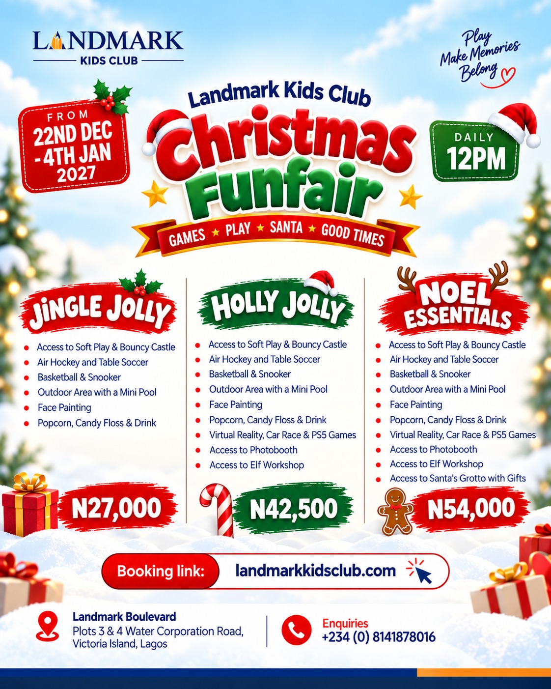 CHRISTMAS FUNFAIR-HOLLY JOLLY